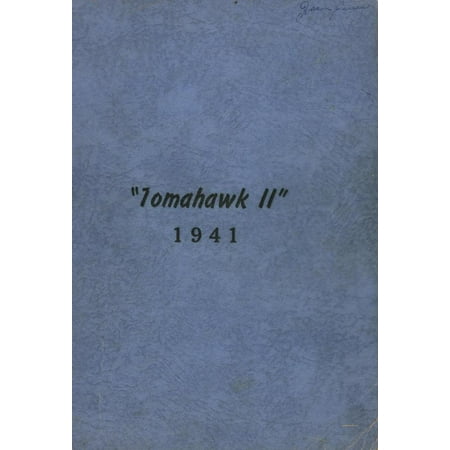 (Custom Reprint) Yearbook: 1941 Burr Oak High School - Tomahawk Yearbook (Burr Oak KS)