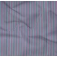 thumbnail image 4 of oneOone Organic Cotton Poplin Twill Fabric Vertical Stripe Print Fabric BTY 42 Inch Wide, 4 of 4