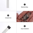 thumbnail image 3 of BESTYASH 10pcs Hall Effect Sensor Multi-color Stable Application Door Alarms, 3 of 8