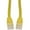 Yellow, variant on Cat6a White Ethernet Patch Cable Snagless Molded Boot 500 MHz 2 foot