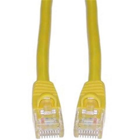 Cat6a Yellow Ethernet Patch Cable Snagless Molded Boot 500 MHz 2 foot price history on PriceWatchPro