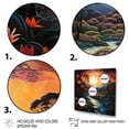 thumbnail image 3 of Designart "Tropical Paradise Indian Art wall decor II" Indian Floater Framed Canvas Print, 3 of 7