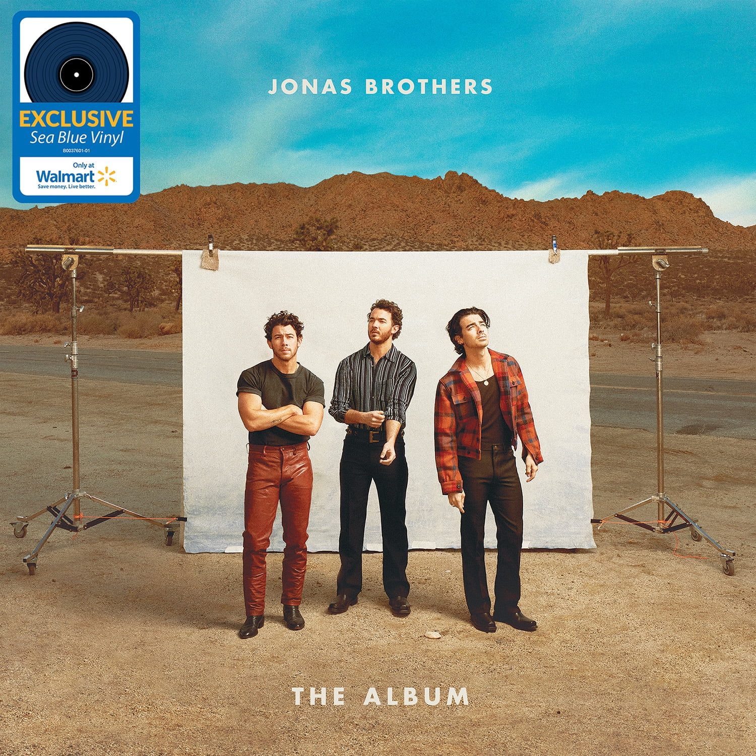 Jonas Brothers - The Album (Walmart Exclusive Sea Blue Translucent Vinyl LP) - Music & Performance [Exclusive]