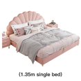 thumbnail image 1 of Solid Wood Pink Color Big Princess Children's Bed Girl Bed 2 To 14 Years Olds Kid Bed Bedroom Furniture Set Lit Enfant Fille My Lux Decor Round, 1 of 10