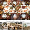 thumbnail image 4 of Fall Maple Leaves Table Runner, Thanksgiving Watercolor Pumpkins Cotton Linen Tablecloth Farmhouse Table Decor for Home,Kitchen,Dining Room,Indoor,Outdoor,14X72 Inches Long, Orange, 4 of 7
