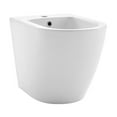 thumbnail image 2 of St. Tropez Floor Mount Classic Bidet in Glossy White, 2 of 12