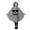 AB156 Grey, variant on Bainana Child Halloween Onesie Cosplay Ghost Robe Outfits Fashion Long Sleeve Hooded Face Print Robe Boys And Girls School Play Clothes
