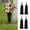 z_Black*4, variant on Lloopyting 4*Flower Pot Popular Pick！ 4Pcs Cemetery Flower Vase Memorial Floral Vase With Stake Plastic In Ground Cemetery Decorations For Flowers Plastic Vase Flower Holder Cemetery home essentials