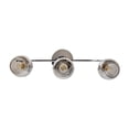 thumbnail image 4 of Lámpara de techo riel decorativo, acabado cromo, 3 luces E14 40W, 4 of 8