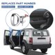 thumbnail image 4 of 1 Pair Car Interior Door Handle for Dodge Nitro 2007-2011 68004828AA 68004829AA Door Handle Satin Chrome, 4 of 5