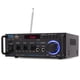 thumbnail image 1 of Pyle Amplificador De Potencia Estéreo Bluetooth Inalámbrico - Sistema Receptor De Audio Estéreo De Sonido De Doble Canal De 200 W Con Rca Usb Sd Mic In Radio Fm Para Entretenimiento De Cine En Casa A, 1 of 5