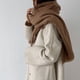 thumbnail image 3 of Bufanda grande de rejilla cálida de invierno a la moda, 3 of 5