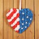 thumbnail image 1 of Independence Day Foam Decorative Pendant, Front Door Red, White, And Blue Door Wall Hanging Decoration, 1 of 8