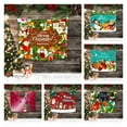 thumbnail image 2 of Wall Tapestry Cute Fine Stitching Fabric Tear Resistant Christmas Wall Art Decoration for Party, 2 of 8