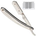 thumbnail image 1 of Maquinilla de afeitar Parker SR1 de acero inoxidable Straight Edge para hombre, 1 of 7