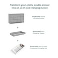 thumbnail image 5 of Storkcraft Alpine 6 Drawer Nursery Double Dresser, Pebble Gray, 5 of 10