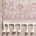 thumbnail image 6 of Well Woven Loop-De-Loop Valentina Medallion Botanical Blush Kilim-Style 5'3" x 7'3" Area Rug, 6 of 8