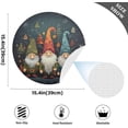 thumbnail image 4 of GZHJMY Cute Christmas Gnome Placemats Set of 4 Non-Slip Heat Resistant Dining Table Place Mats Washable Kitchen PVC Weave Table Mats Table Mat, 4 of 7