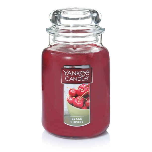 Yankee Candle Black Cherry - Original Large Jar Scented Candle ...