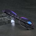 thumbnail image 5 of Tignapoo Stylish Dual-Focus Reading Glasses for Seniors with Diamond-Cut Edges, Anti-Blue Light Protection, 150 Degree Magnification, Elegant Black Frame - Perfect Gift for Loved Ones, 5 of 5