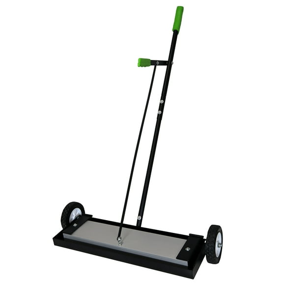 Grip 24" Magnetic Sweeper with Wheels and Lever Release