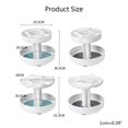 thumbnail image 5 of HannLk Condiment Storage Artifact Cosmetic Storage Rack Rotating Pantry Organization, 5 of 13