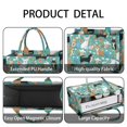 thumbnail image 4 of Large Capacity Tote Bag,Chihuahua and Flower Florals Handbag Fashion Luxury Tote Bag,15.7"x13"x 5.1" Inches,Laptop Compatible, 4 of 6
