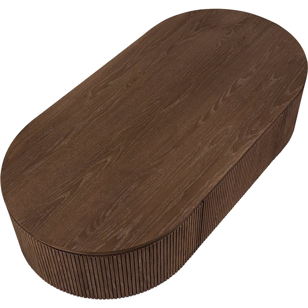 Meridian Furniture Moana Brown Wood Storage Coffee Table