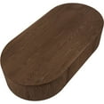thumbnail image 5 of Meridian Furniture Moana Brown Wood Storage Coffee Table, 5 of 8