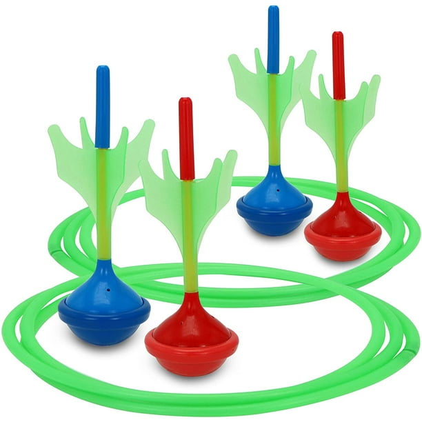 KSCD Lawn Darts Game Set for Kids and Adults KSCD Glow in The Dark