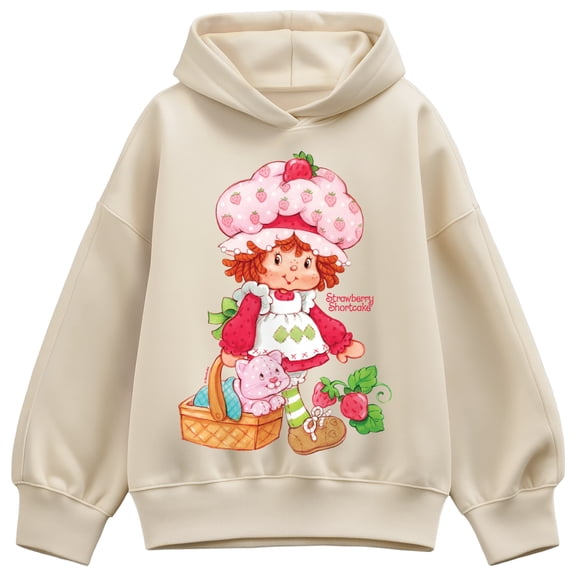 Strawberry Shortcake - Pose - Women's Oversized Fleece Hoodie Sweatshirt