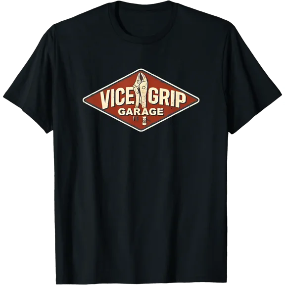 Vice Grip Garage Mechanic Dad Joke Handyman Grandpa Funny T-Shirt