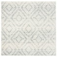SAFAVIEH Adirondack Lecia Geometric Area Rug, Ivory/Light Blue, 2'6" x 4'