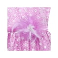 thumbnail image 6 of Flower Girl Dress Lace Sequin Flare Purple Wedding Party 6 Years, 6 of 7