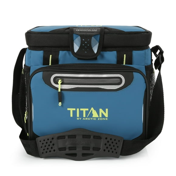 Cooler Titan de Arctic Zone sin cremallera para 16 latas, azul marino