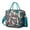 Blue-green-3, variant on Paw Print Insulated Food Storage Bag - Leakproof & Waterproof Cooler Tote with Cute Pet Pattern, Stylish for Gym & Travel