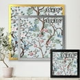 thumbnail image 4 of Designart 'Birds and Peonies With Chinoiserie X' Traditional Framed Art Print, 4 of 4