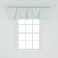 thumbnail image 2 of Shabby Flora Window Valance Pack of 2, Big Little Nested Symmetric Circles Dots Geometric Vintage Tile Pattern, Rod Pocket Curtain Valances Kitchen Bedroom, 54" X 18", Cream Pale Blue, by Ambesonne, 2 of 3