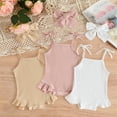 thumbnail image 4 of Sngxgn Babies' Cotton Long-Sleeve Bodysuit(Beige,60), 4 of 4