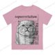 thumbnail image 3 of Camiseta de algodón con estampado grande de Taylor White Cats Swift Rep Tour para hombre, camisetas de manga corta, camisetas deportivas, 3 of 5