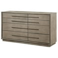 thumbnail image 4 of Coaster Durango 8-Drawer Rectangular Contemporary Wood Dresser Taupe Oak, 4 of 13