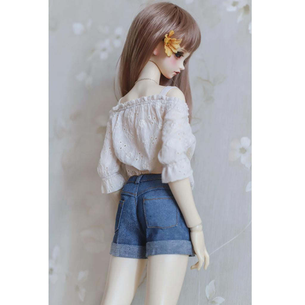 1/3 SD PULLIP DOT BJD Doll Clothes Dark Blue/Black All-match Jeans/Outfit/Pants 
