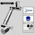 thumbnail image 1 of DPTALR 1440 Degree Rotating Faucet Universal Faucet Extender Mechanical Arm Nozzle, 1 of 4