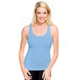 thumbnail image 2 of Skinny Tees Racerback Ribbed Tank 124, 2 of 28