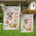 thumbnail image 4 of Trick or Treat Boxer Funny Mummy Cosplay Pumpkin Candy Basket Garden Flag 12x18in Double Sided Boxers Dog Lover Gifts Idea Outdoor Decor - 12016, 4 of 5