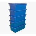 thumbnail image 1 of 5 Caja Almacenamiento Plastico Zapatera Multiusos Organizado Modelo Azul, 1 of 4