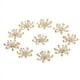 thumbnail image 1 of 10pcs Botones de Forma Flor Perla Flatback Adornos Accesorios de Artesanía Bricolaje, 1 of 9