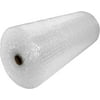 uBoxes Medium Bubble Cushioning Roll 48" Wide x 100 ft - Medium Bubbles 5/16", Clear, (BUBBMED48100)