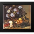thumbnail image 2 of Unknown 16x15 Black Modern Framed Museum Art Print Titled - Fruits and Flowers, 2 of 5