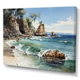 thumbnail image 2 of Designart "Retreat on a Thai Island I" Nautical & Beach Wall Art Living Room, 2 of 5